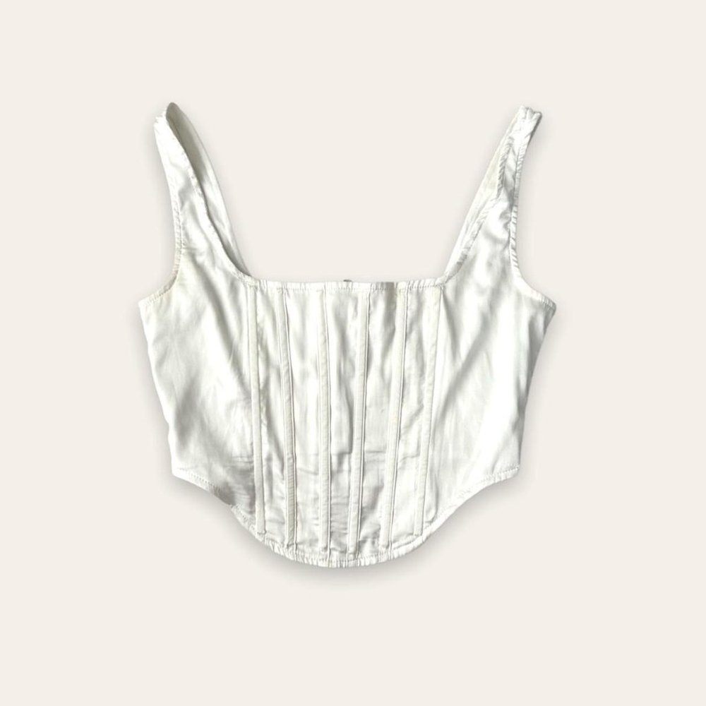 Women's White Corset